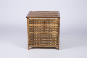 ACACIA WOOD LAUNDRY BASKET