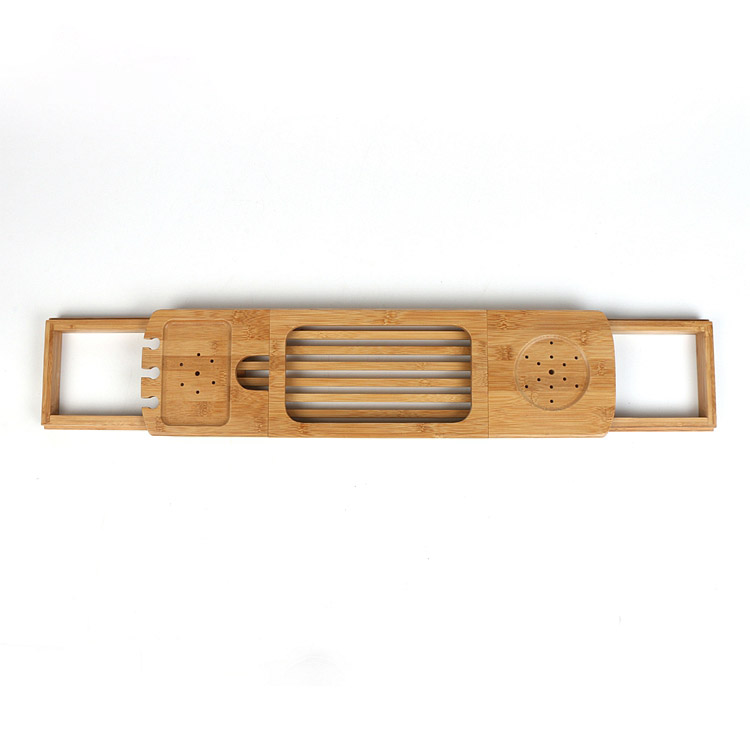 Wholesale-Expandable-Bamboo-Wooden-Bathtub-Caddy2