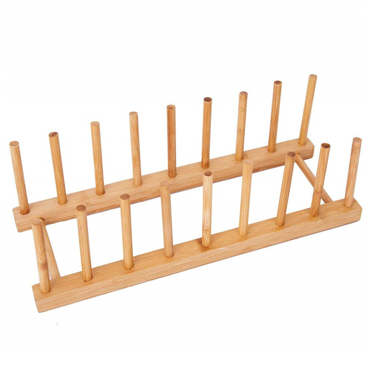 Multi-function-Cups-Dish-Drying-Rack-Bamboo