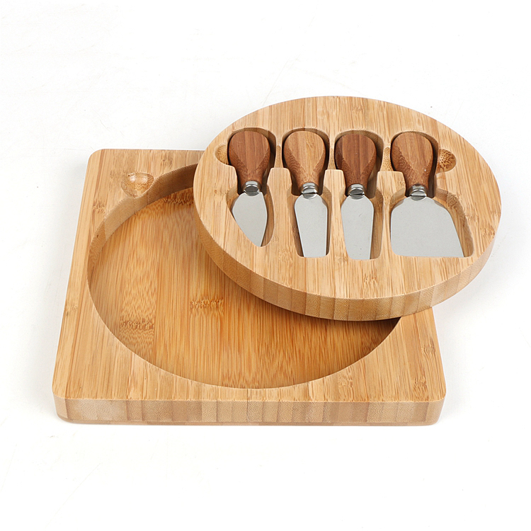 BAMBOO CHEESE BOARD SET
