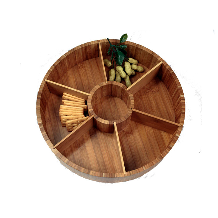 Revolving-Round-Plate-With-Removable-Dividers-Bamboo