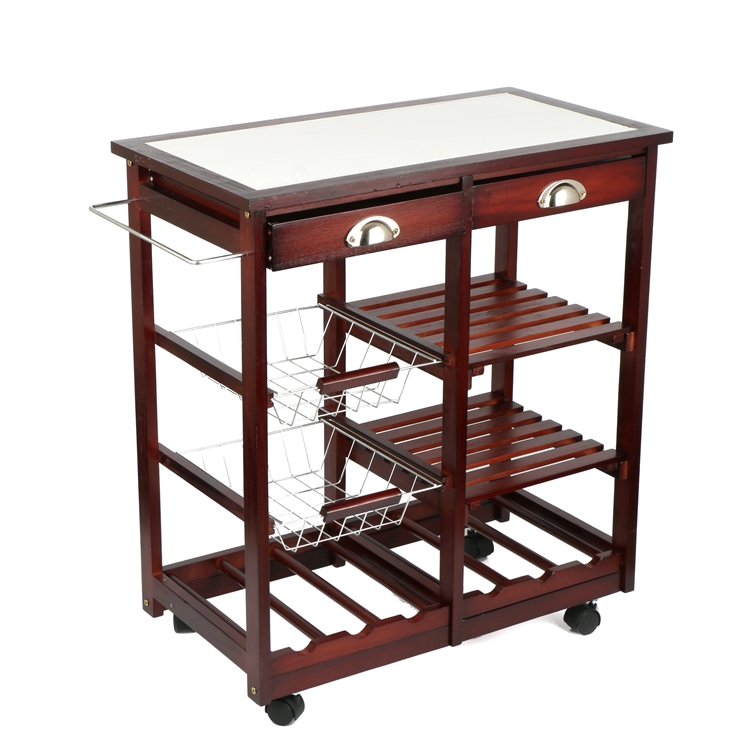 Wood Cherry Trolley 