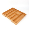 BAMBOO EXPANDABLE CUTLERY TRAY