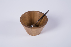 ACACIA WOOD SALAD BOWL