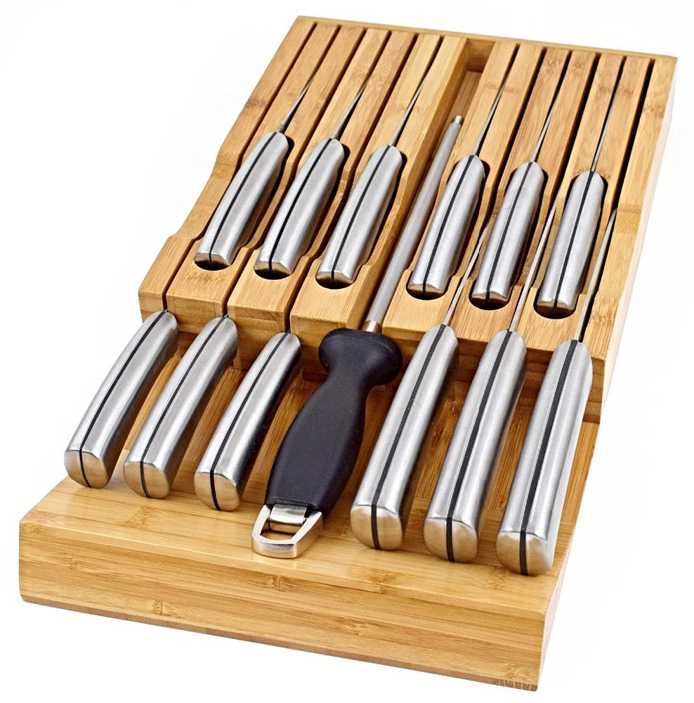 In-Drawer-Bamboo-Knife-Block-Drawer-Organizer