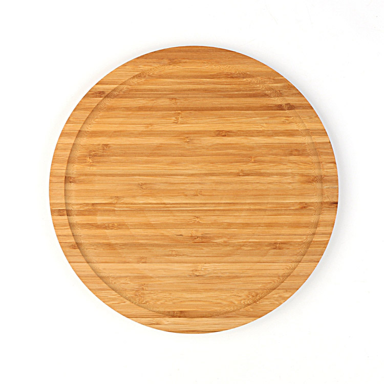 Eco-friendly-Restaurant-Dinner-Round-Bamboo-Plate