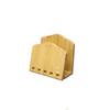 BAMBOO ADJUSTABLE NAPKIN HOLDER