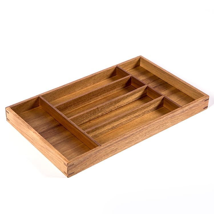 ACACIA WOOD CUTERLY TRAY