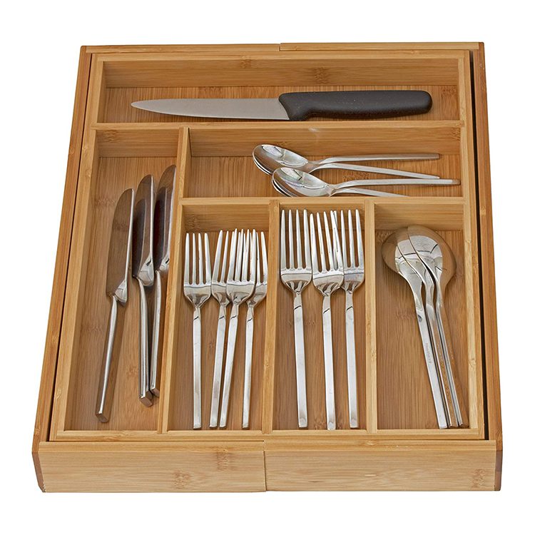 Wholesale-Kitchen-Flatware-Bamboo-Drawer-Organizer3