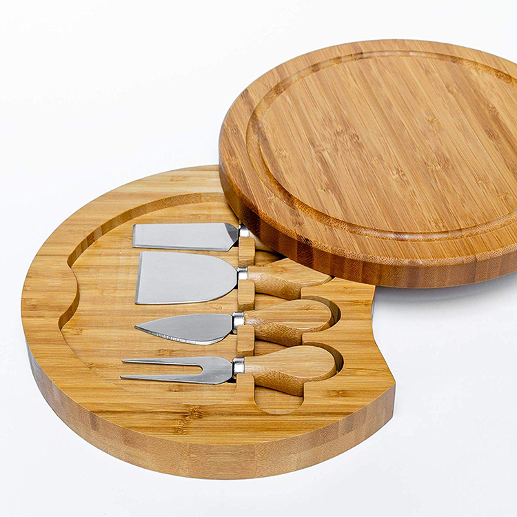 BAMBOO CHEESE BOARD SET