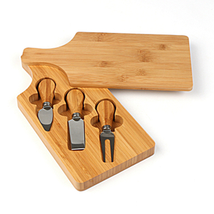 BAMBOO CHEESE BOARD SET