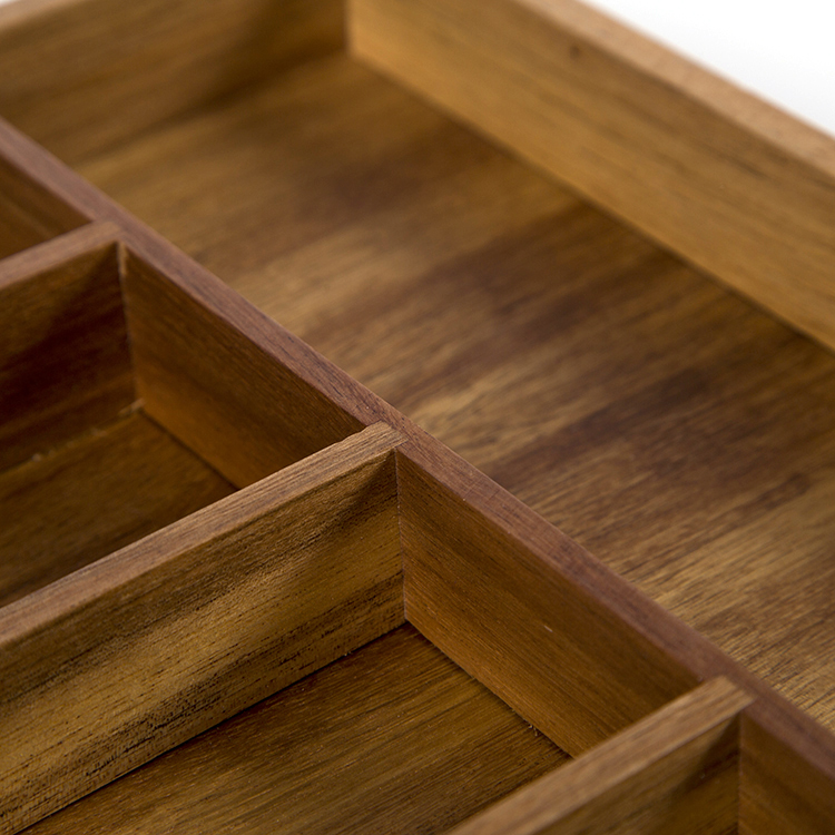 ACACIA FLATWARE ORGANIZER