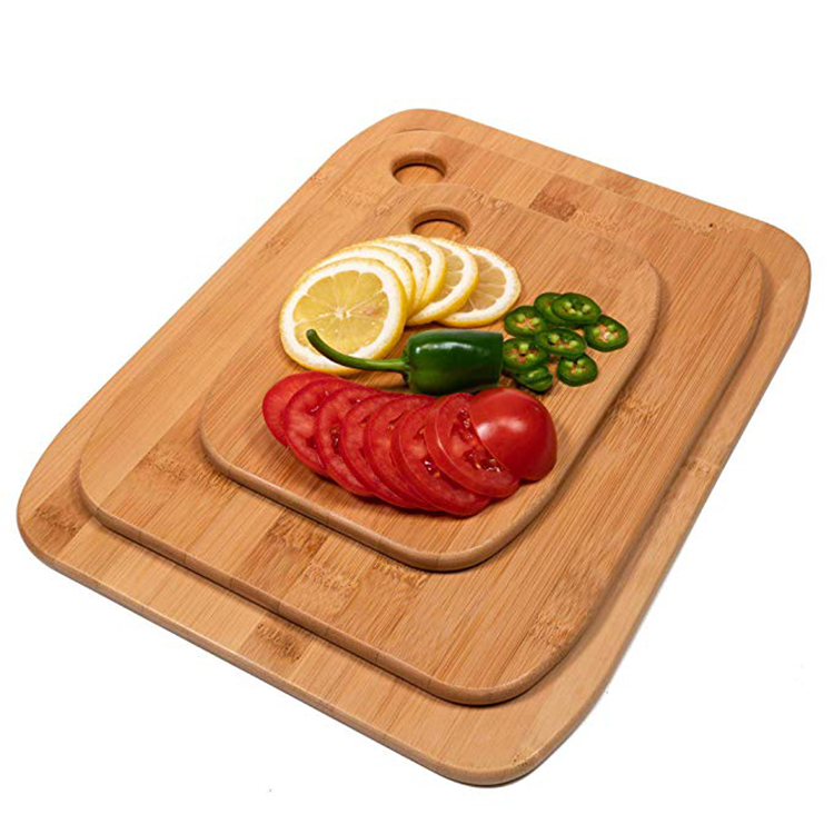 BAMBOO CUTTING BOARD,set of 3