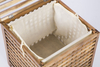 ACACIA WOOD LAUNDRY BASKET