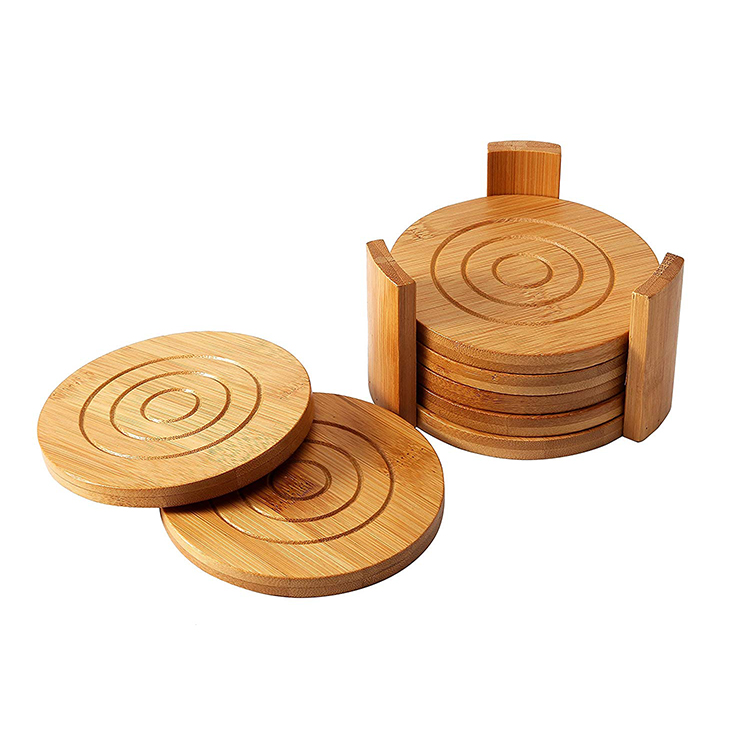 Round-Cup-Durable-Eco-Friendly-Bamboo-Coaster