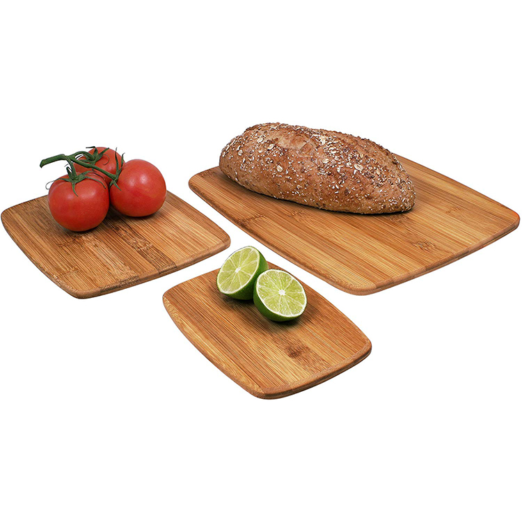 BAMBOO CUTTING BOARD,set of 3