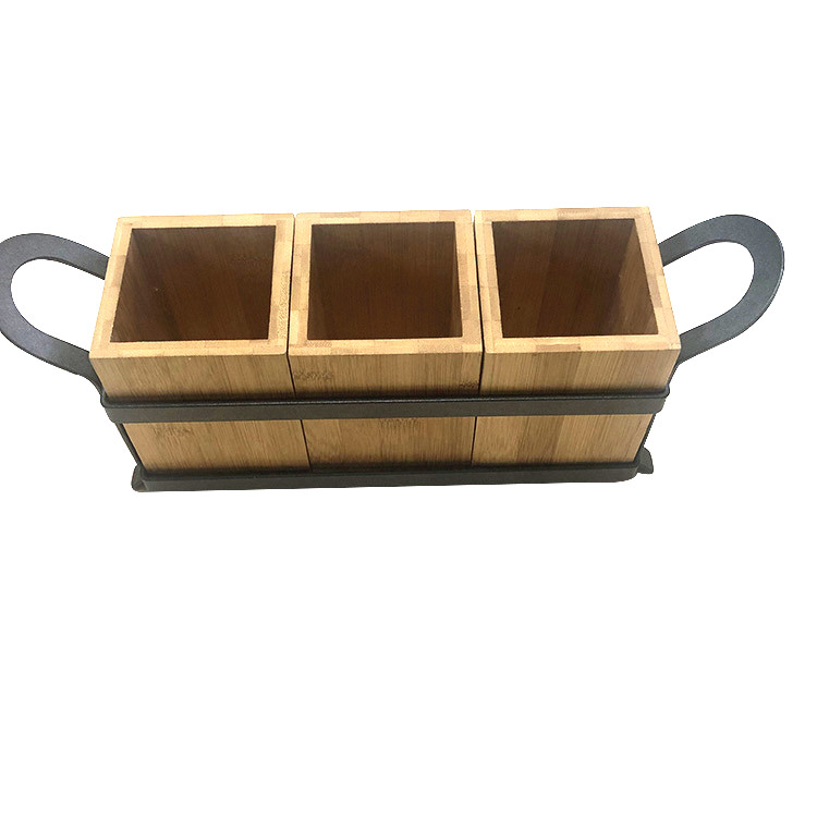 bamboo office desk set