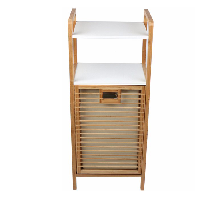 Versatile-Bamboo-And-Fabric-Folding-Laundry-Basket1