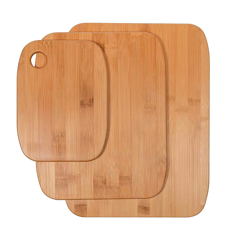BAMBOO CUTTING BOARD,set of 3