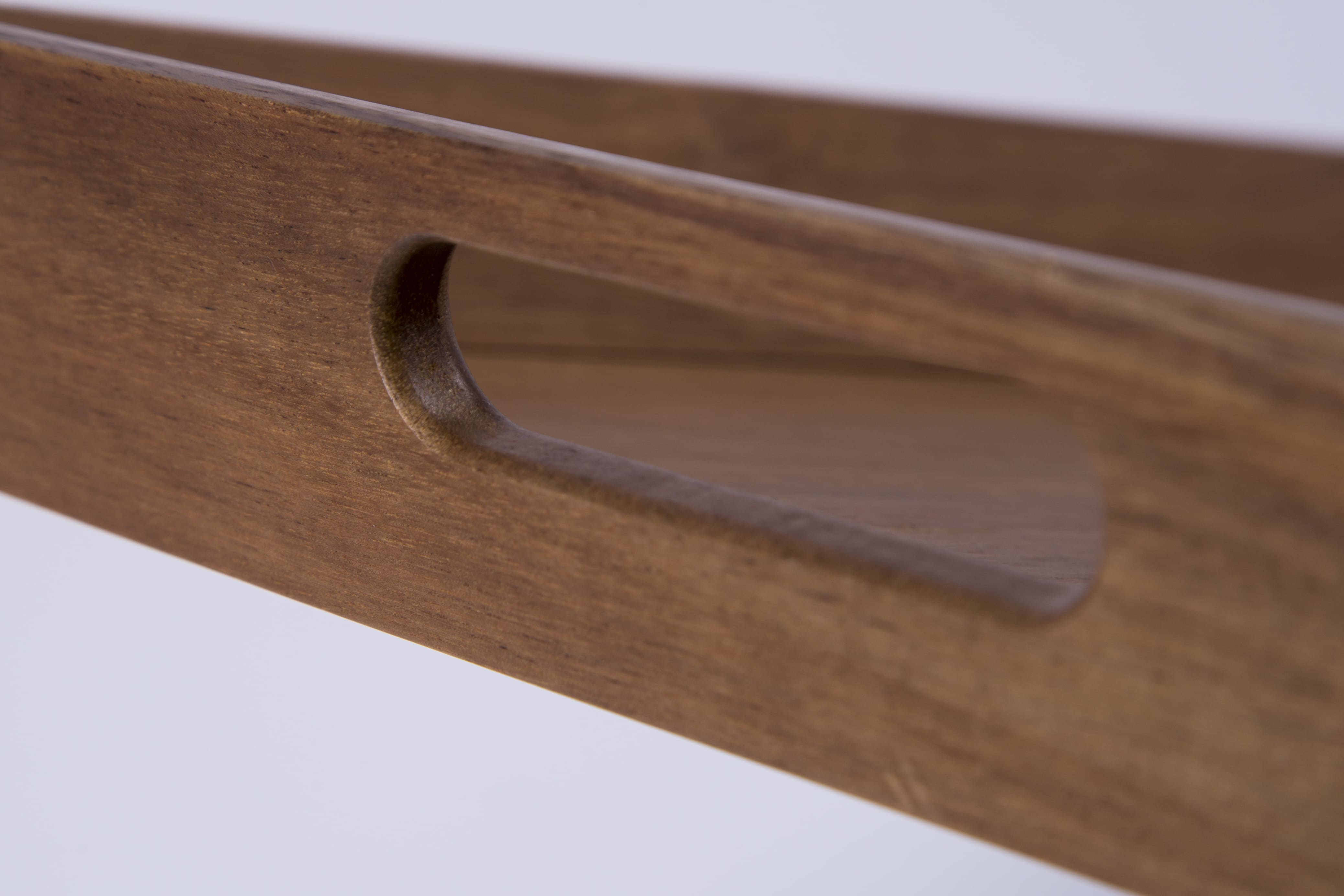  ACACIA WOOD SERVING TRAY WITH LEG 