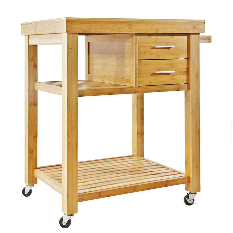 BAMBOO KICHEN TROLLEY
