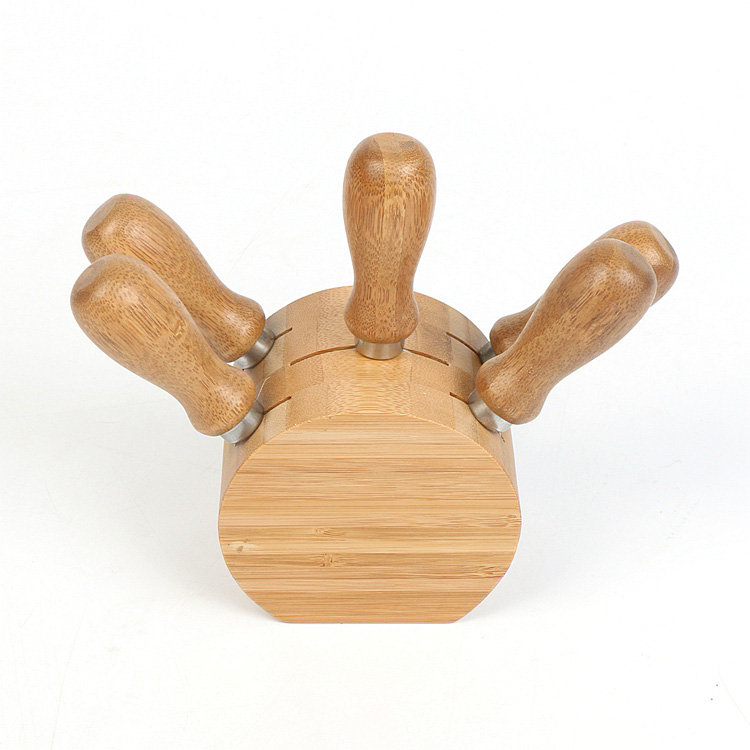 BAMBOO CHEESE HOLDER SET