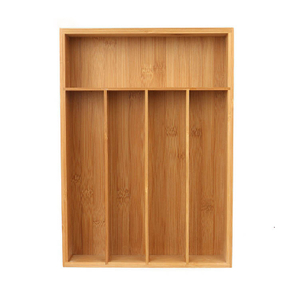 BAMBOO DRAWER ORGANIZER