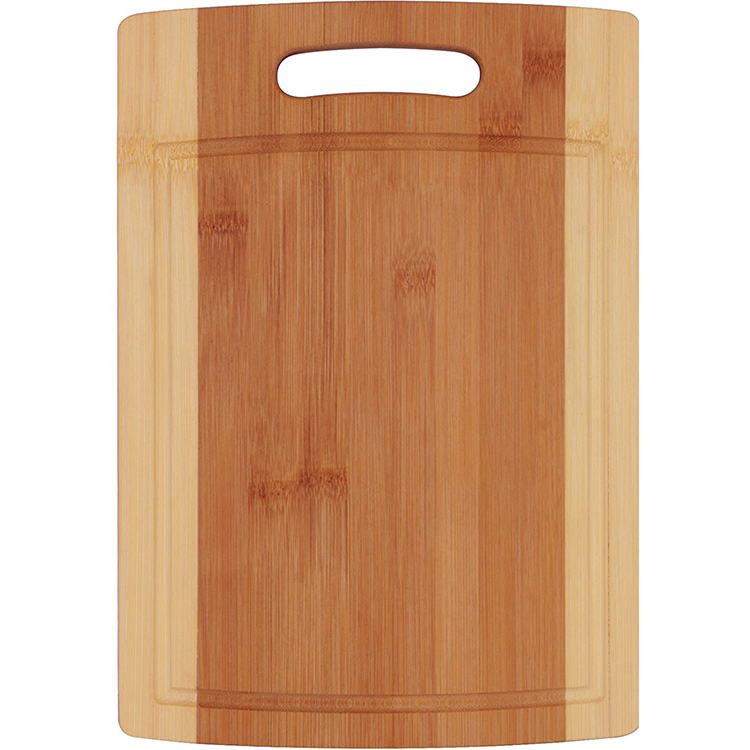 TWO-TONE BAMBOO CUTTING BOARD S3