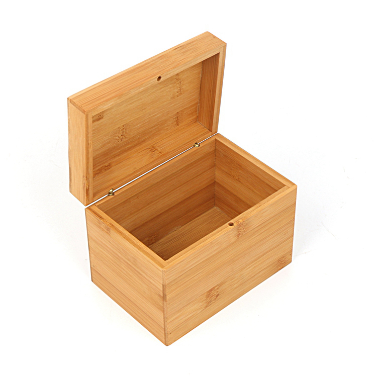 BAMBOO RECIPE BOX