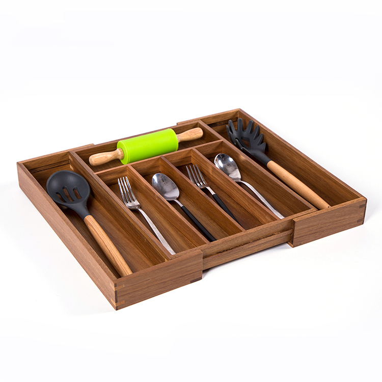 ACACIA WOOD EXPANDABLE KNIFE&CUTLERY TRAY Buy ACACIA WOOD EXPANDABLE
