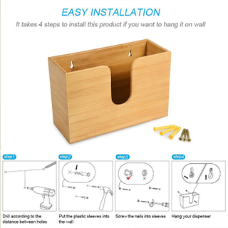 BAMBOO TISSUE BOX