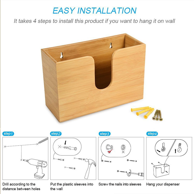 BAMBOO TISSUE BOX